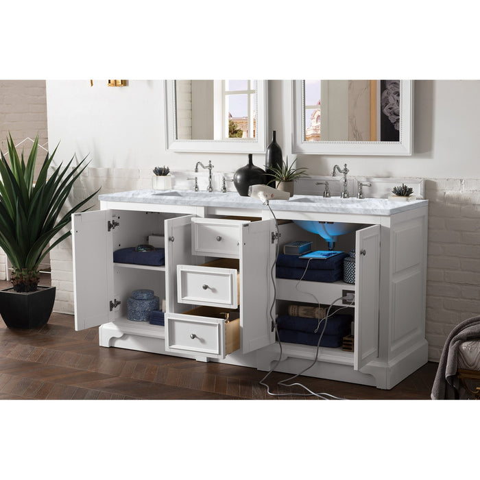 James Martin Vanities De Soto 72" Double Bathroom Vanity