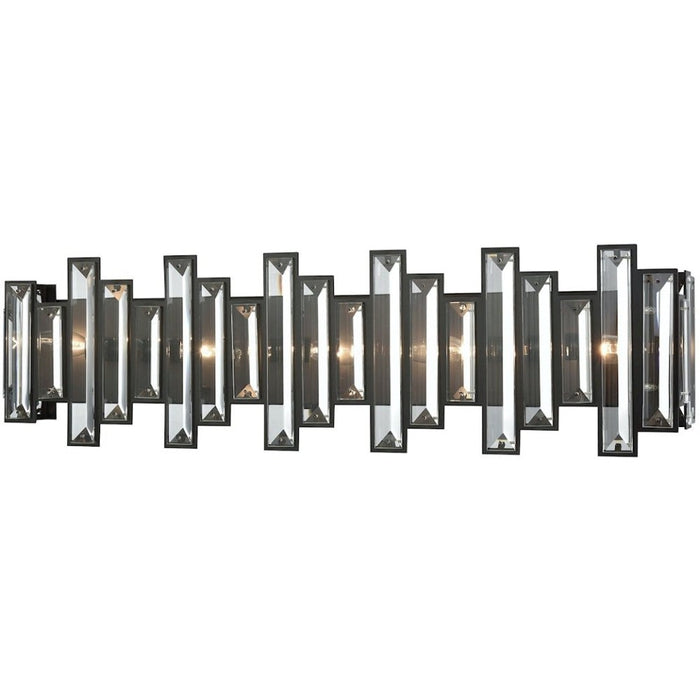 Crystal Heights Oil Rubbed Bronze Vanity Light