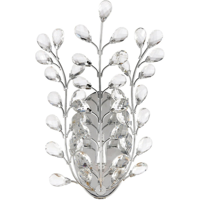 Crystique Polished Chrome Wall Sconce