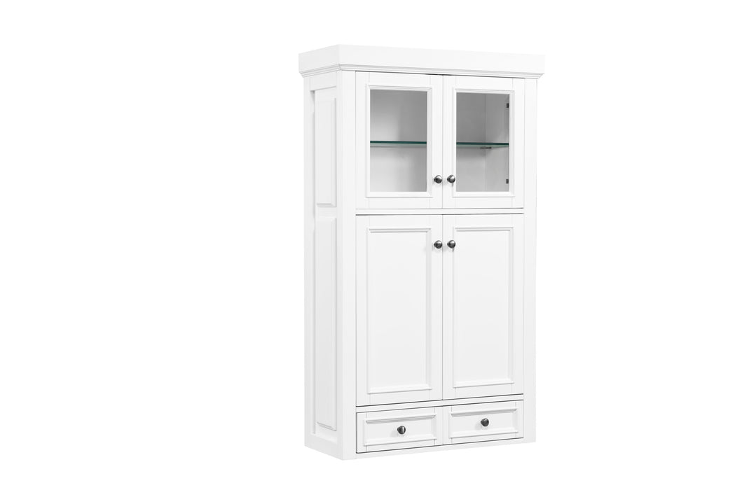James Martin De Soto 30" Double Tower Hutch