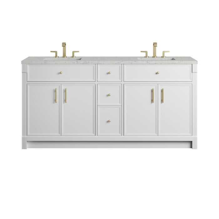 James Martin Vanities Bellshire 72" Double Bathroom Vanity