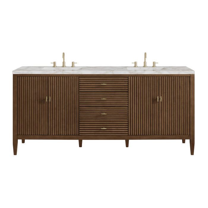Myrrin 72" Vanity, Carbon Oak