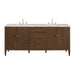 Myrrin 72" Vanity, Carbon Oak