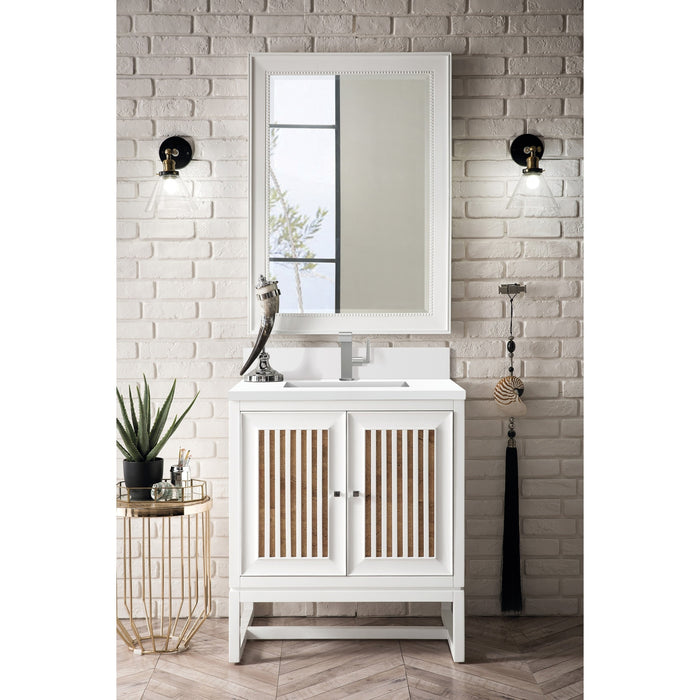 James Martin Vanities Athens 30" Single Bathroom Vanity