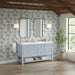 James Martin Vanities Breckenridge 60" Double Vanity