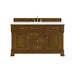 Brookfield 60" Single Vanity, Honey Oak w/ 3 CM Lime Delight Silestone Top