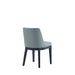 Manhattan Comfort Gansevoort Modern Faux Leather Dining Chair in Cream Set of 2
