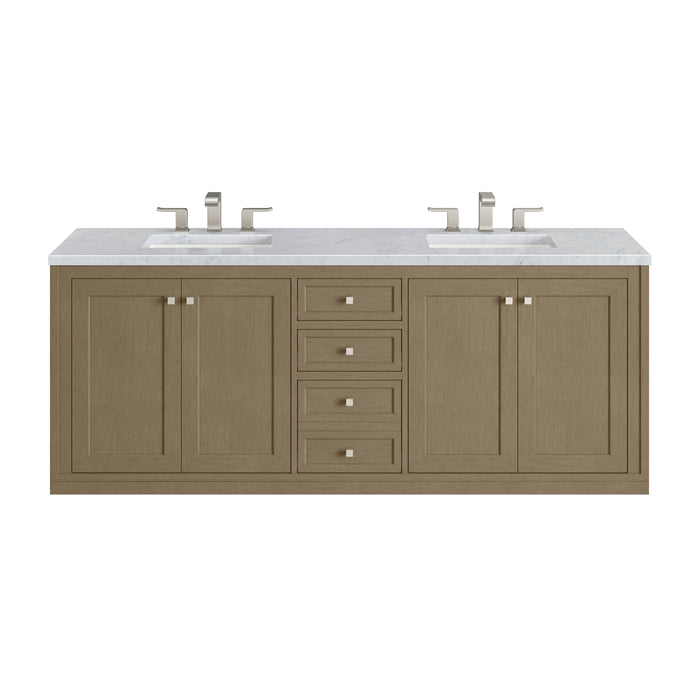 James Martin Vanities Chicago 72" Double Vanity