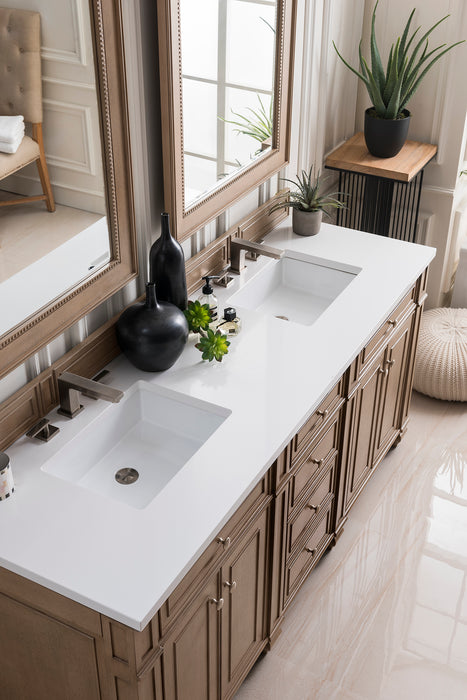 James Martin Vanities Bristol 72" Double Vanity