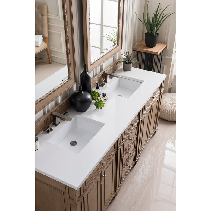 James Martin Vanities Bristol 72" Double Bathroom Vanity