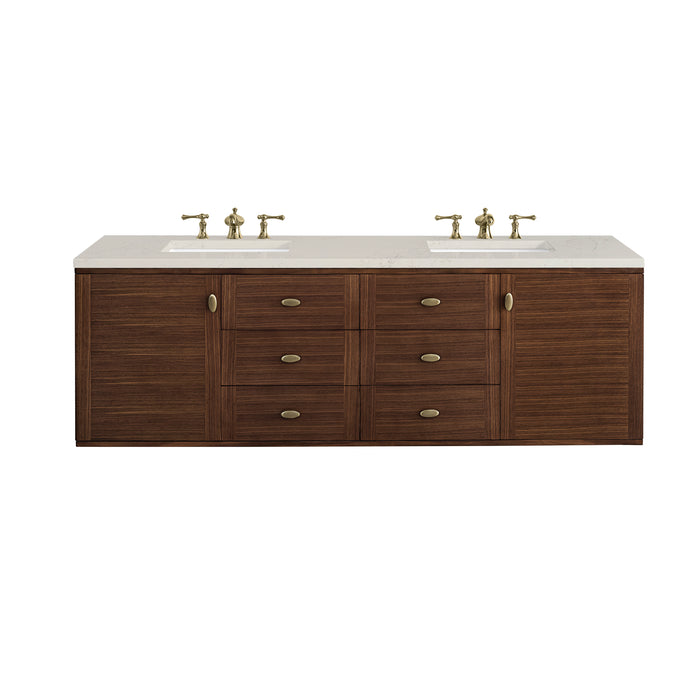 James Martin Vanities Amberly 72" Double Vanity