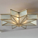 Elk Lighting Decostar Brushed Brass Flush Mount