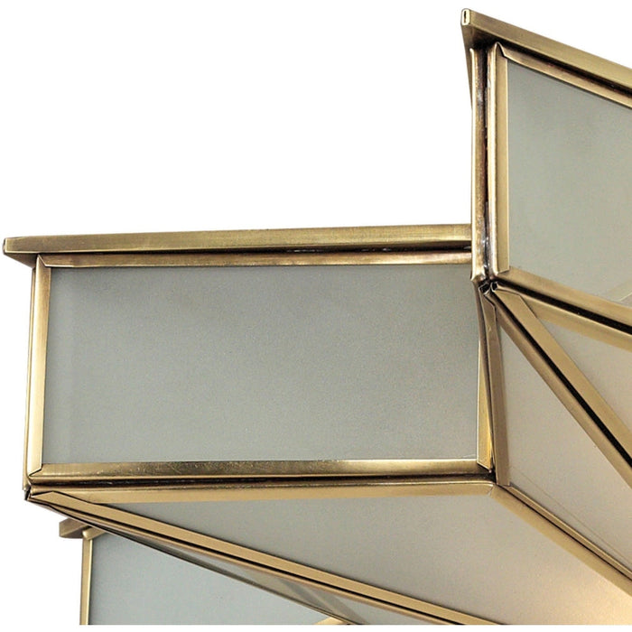 Decostar Brushed Brass Flush Mount