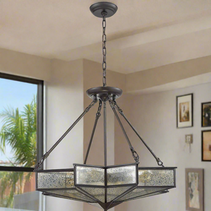 Elk Lighting Decostar Oil Rubbed Bronze Chandelier