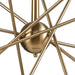 Delphine Satin Brass Chandelier