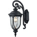 Derry Hill Matte Black Outdoor Sconce