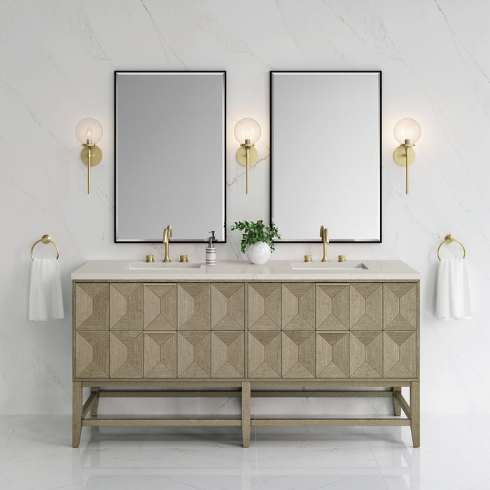 James Martin Vanities Emmeline 72" Double Vanity