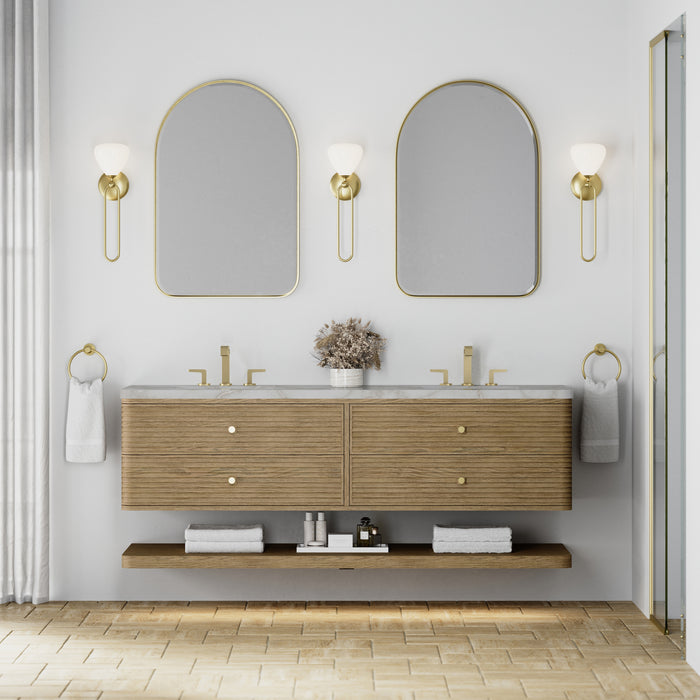 James Martin Vanities Allamari 72" Double Vanity