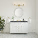 Chicago 48" Single Vanity, Walnut Whisper, w/ 3 CM Ethereal Noctis Silestone® Top