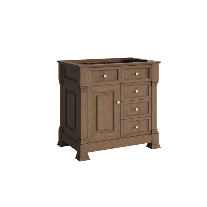 Brookfield 36" Single Vanity, Pecan