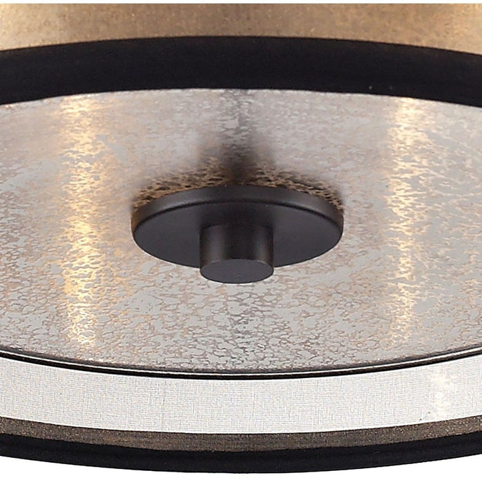 Diffusion Oil Rubbed Bronze Flush Mount