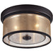 Diffusion Oil Rubbed Bronze Flush Mount