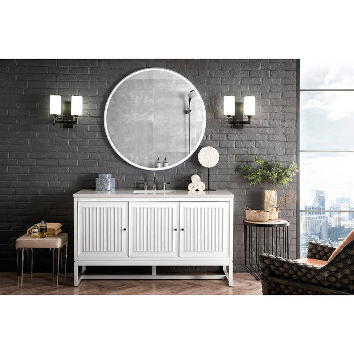 James Martin Vanities Athens 60" Single Bathroom Vanity