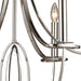 Dione Polished Nickel Chandelier