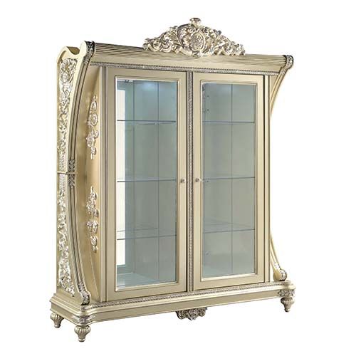 Acme Furniture Vatican Curio - Side Board in Champagne Silver Finish DN00470-1