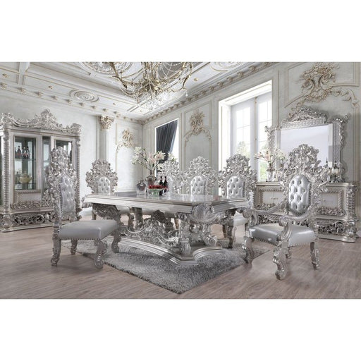 Acme Furniture Valkyrie Dining Table - Base in Antique Platinum Finish DN00689-2
