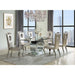 Acme Furniture Noralie Dining Table - Base in Mirrored & Faux Diamonds DN00720-2