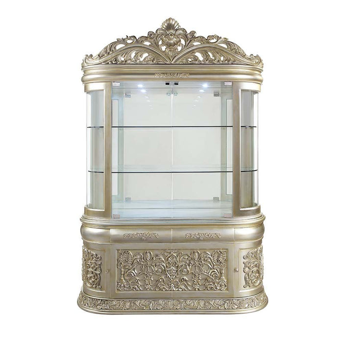 Acme Furniture Sorina Curio - Top in Antique Gold Finish DN01211-1