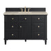 Lorelai 48" Single Vanity, Black Onyx, w/ 3 CM Tajnar Eclos Top