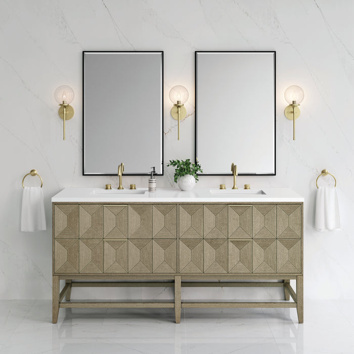 James Martin Vanities Emmeline 72" Double Vanity