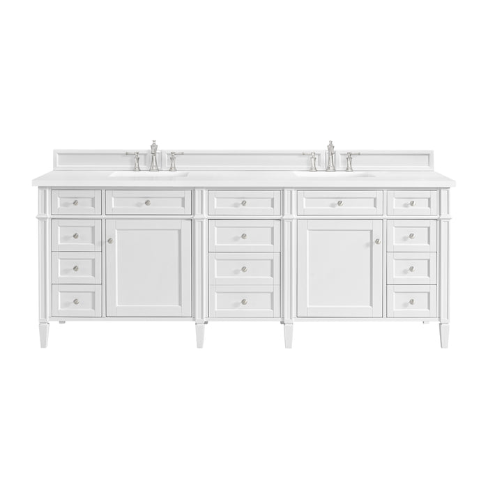 James Martin Vanities Brittany 84" Double Vanity
