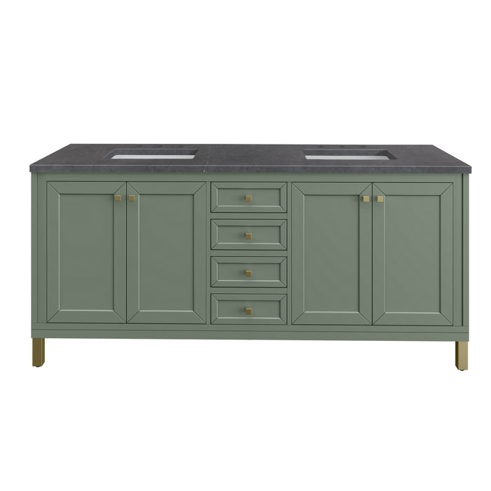 James Martin Vanities Chicago 72" Double Vanity