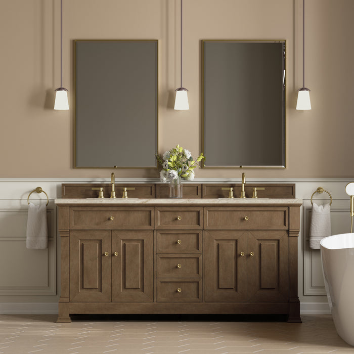 James Martin Vanities Brookfield 72" Double Vanity