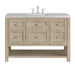 Breckenridge 48" Single Vanity, Smokey Celadon, w/ 3 CM Siberian Silestone Top w/FreePower Wireless Charger