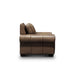GTR Valencia 100% Top Grain Hand Antiqued Leather Traditional Armchair Brown