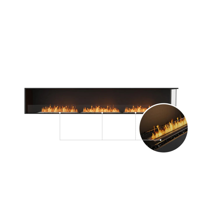 EcoSmart 122RC Right-Corner Flex Fireplace