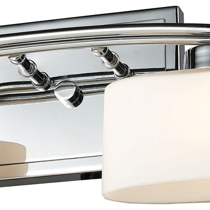 Eastbrook Polished Chrome Vanity Light