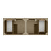 James Martin Vanities Chicago 60" Double Vanity