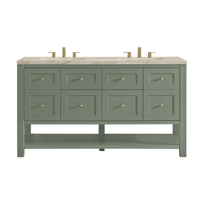 Breckenridge 60" Double Vanity, Bright White
