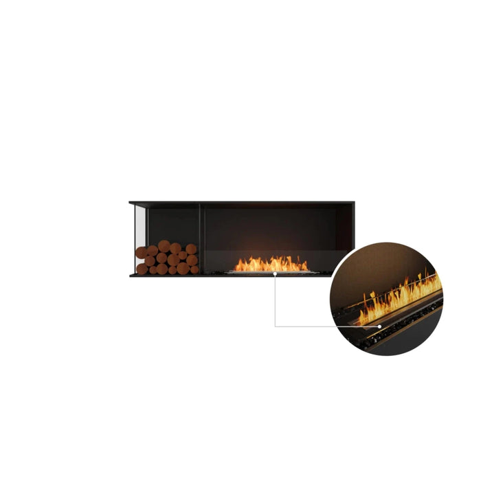 EcoSmart 60LC Left-Corner Flex Fireplace