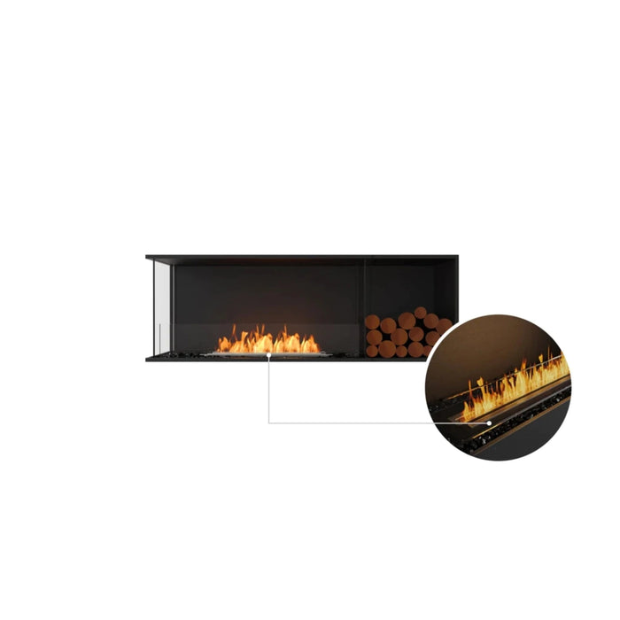 EcoSmart 60LC Left-Corner Flex Fireplace