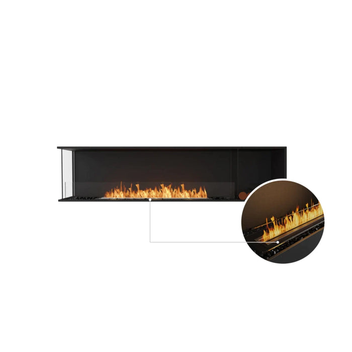 EcoSmart 86LC Left-Corner Flex Fireplace