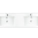 James Martin 59" Double Vanity Top