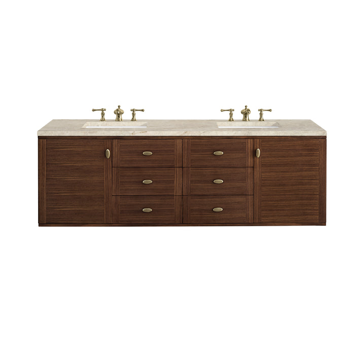 James Martin Vanities Amberly 72" Double Vanity