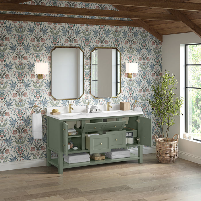 James Martin Vanities Breckenridge 60" Double Vanity