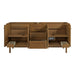 Laurent 72" Double Vanity, Light Natural Oak, w/ 3 CM Tajnar Eclos Top